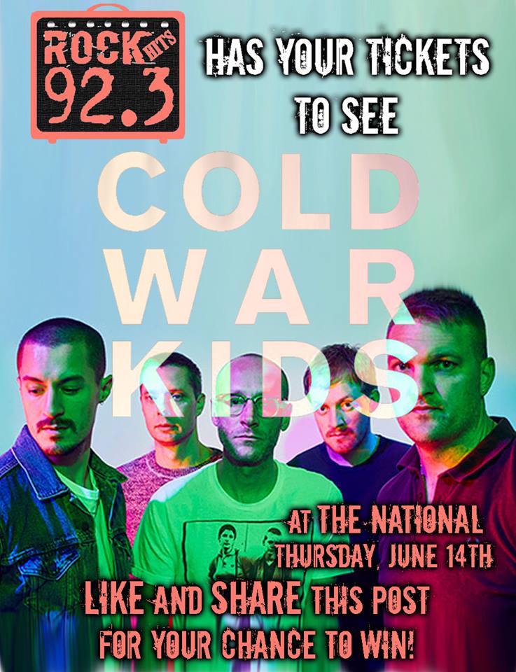 34396684_1760604697339872_1042158107678998528_n Cold War Kids ticket giveaway!