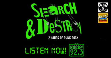 This Weeks “Search & Destroy” Punk Rock Show