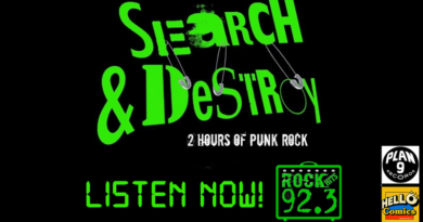 This Weeks “Search & Destroy” Punk Rock Show