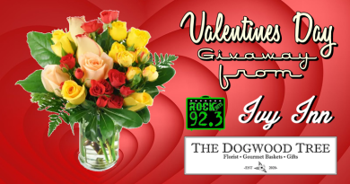 RockHits 92.3 Valentines Give Away!