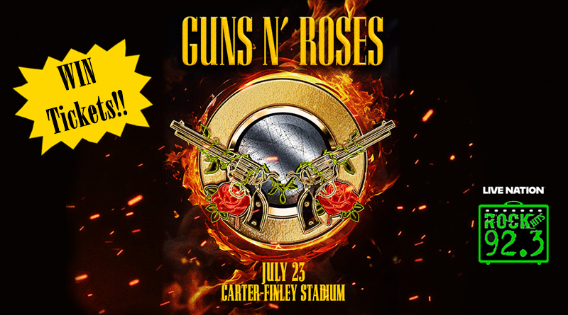 RockHits 92.3 Guns N’ Roses Ticket Giveaway