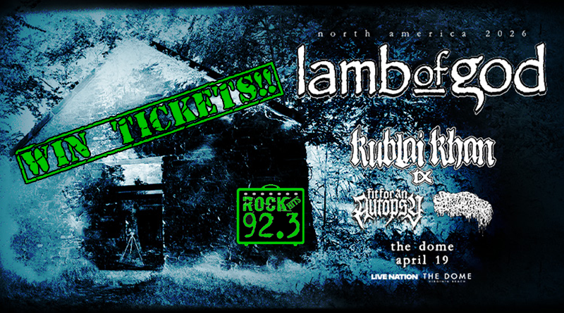 WIN TIX To The Lamb of God Concert in Virginia Beach!