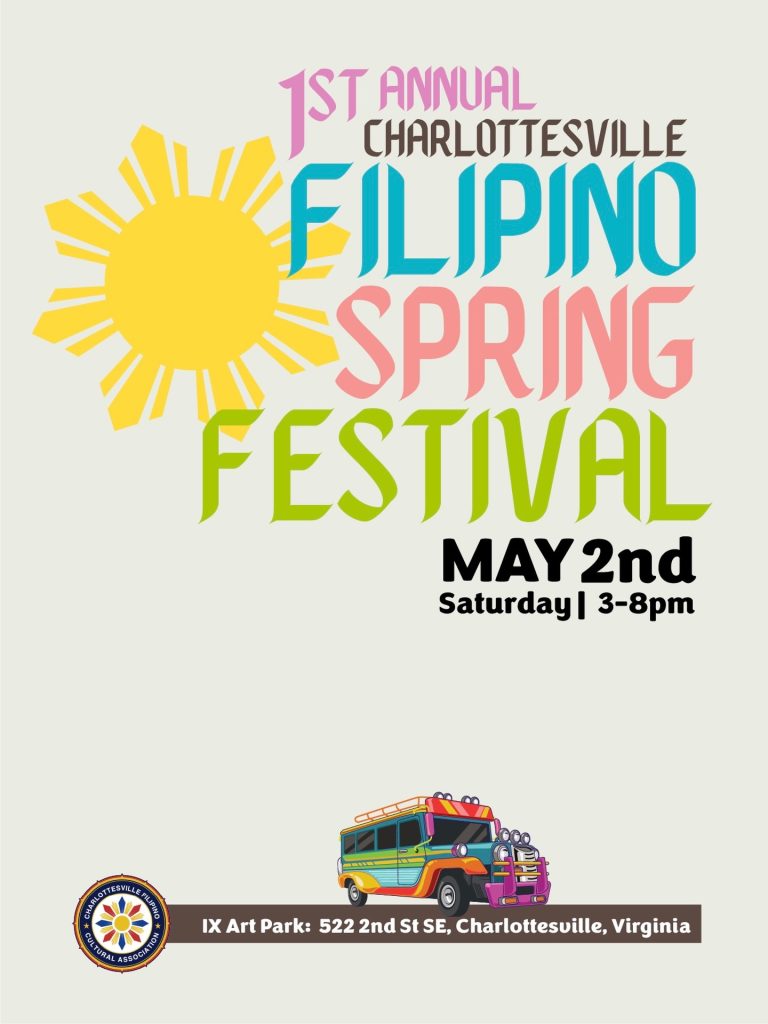 DvmCg5nX54BN-640420931_17858947791609736_2667130890777050054_n-768x1024 First Charlottesville Filipino Spring Festival!