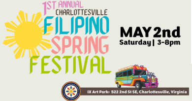 First Charlottesville Filipino Spring Festival!