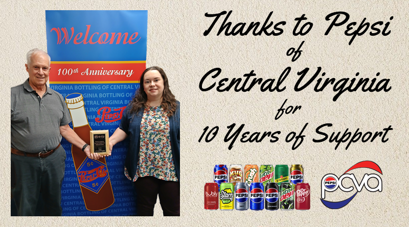 Thanks to Pepsi CVA for Their Support!