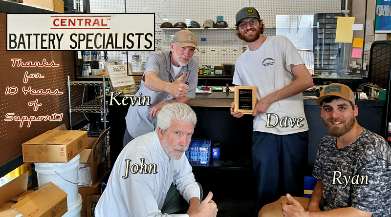 Thanks to Central Battery for Their Support!