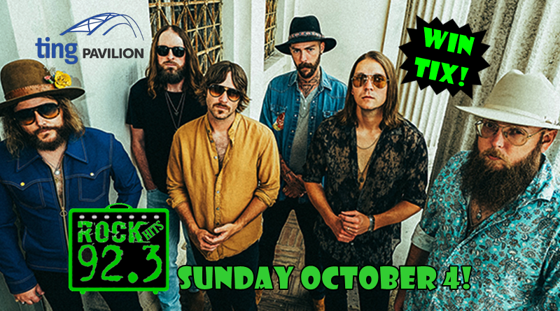 Whiskey Myers at Ting Pavillion – WIN TIX!!